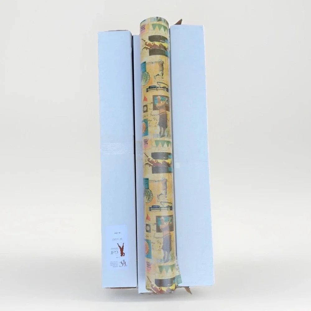 Vintage Premium TPC Classic Golf Wrapping Paper GW4997 24